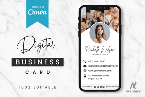 Photos Digital Business Card Template: A Modern Tool for Personal and Professional Branding
