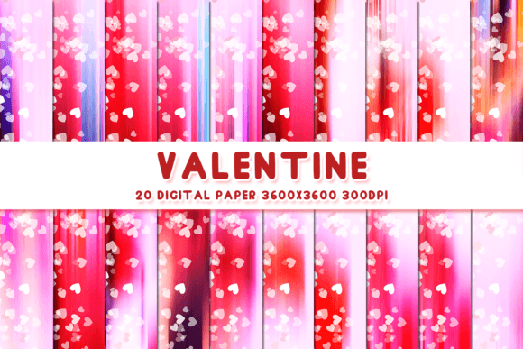 Retro Heart Pattern Digital Papers 4: A Versatile Design Resource for Modern Businesses